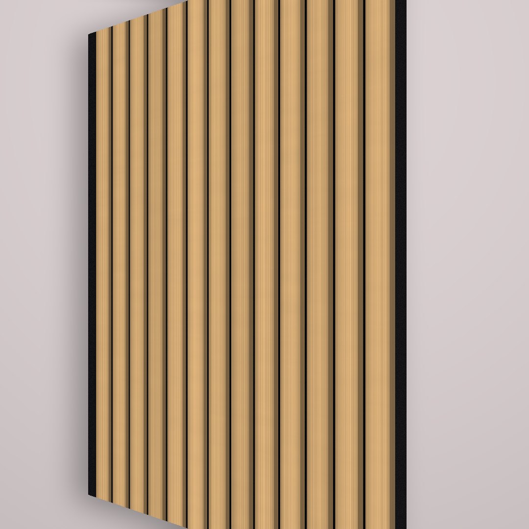 Calder Strip Panel — Light Oak