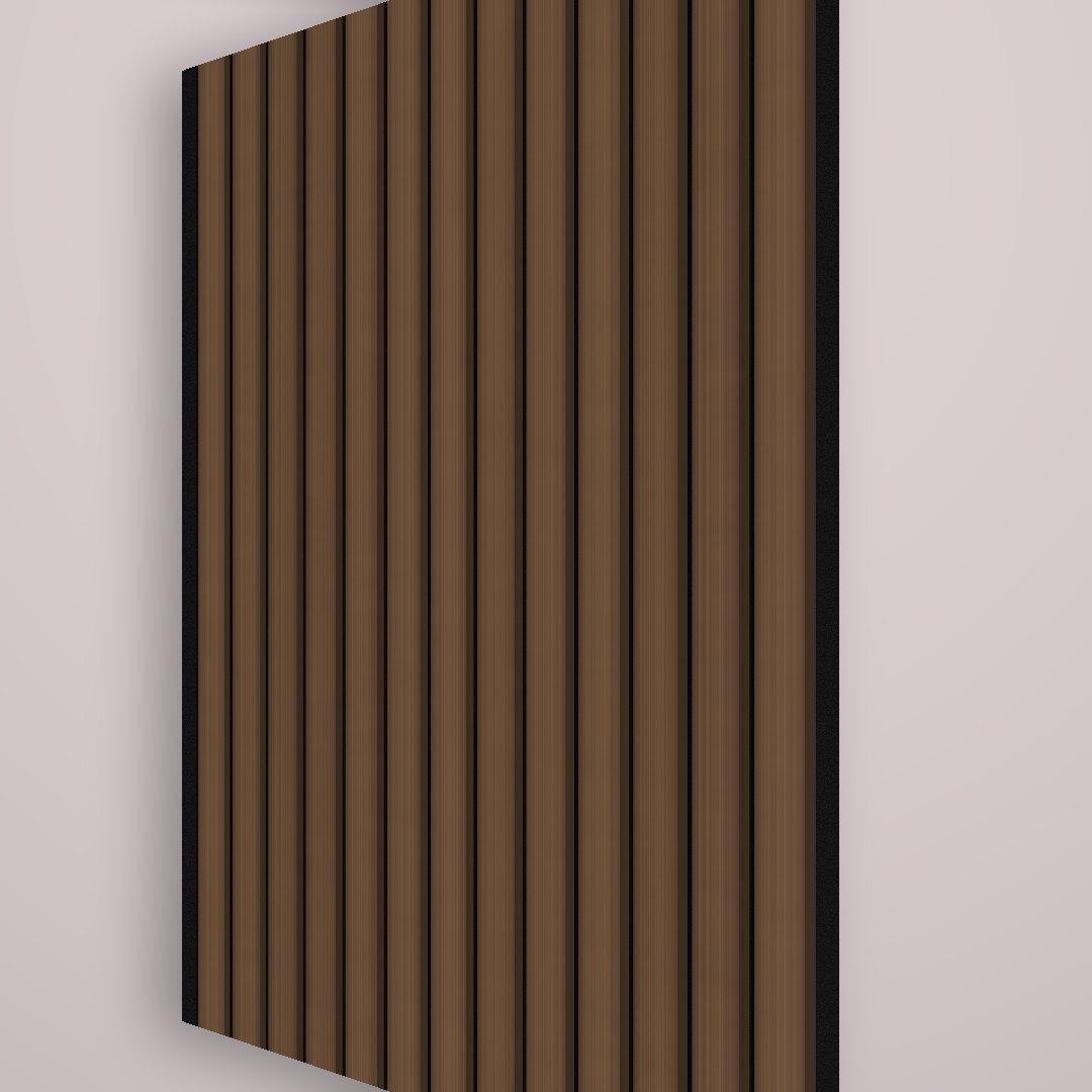 Calder Strip Panel — Smoked Oak