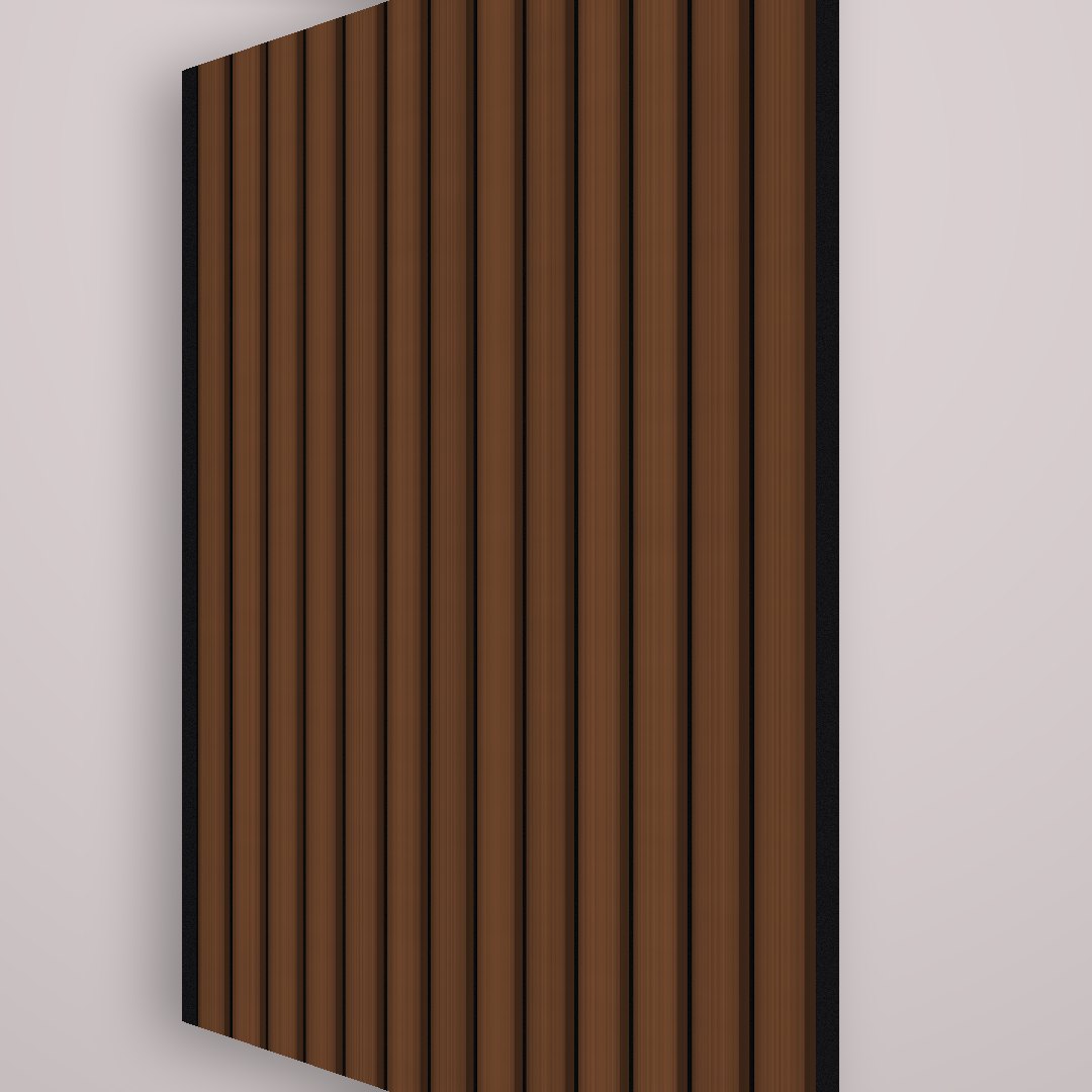Calder Strip Panel — Walnut